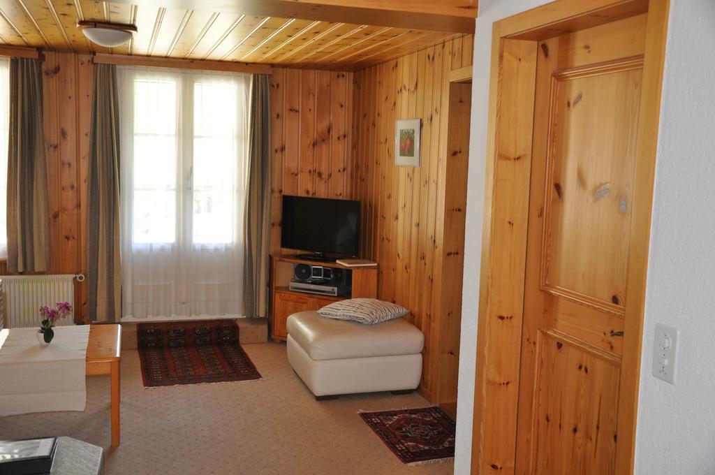 Ferienwohnungen Chalet Hohturnen Grindelwald Exterior foto